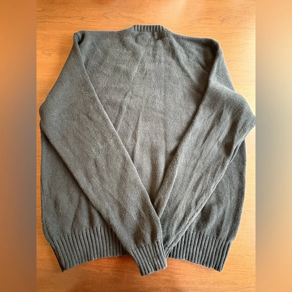 100% cotton polo Ralph Lauren Mens black  Heavy Crew Neck Sweater XXL classic